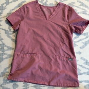 Figs Technical Collection Pink Scrub Top and Joggers